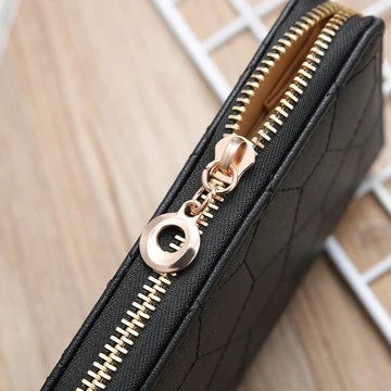 New Fashion Clutch with Geometric Sewing Thread Pattern